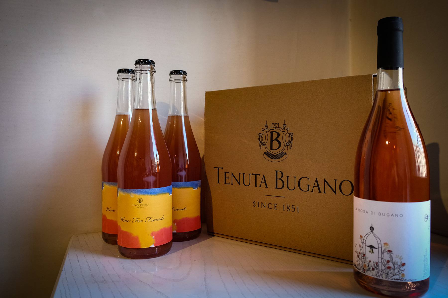 Cantina Tenuta Bugano con Vittorio Rigo. Degustazione vini da L'Idea di Amatori Maria Luisa. Vini Vicentini. Ph: pantanta.com
